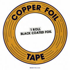 Tiffany copper foil black lenght 33m