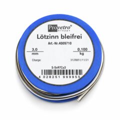 Solder lead free FELDER Sn97Cu3 3 mm 100g