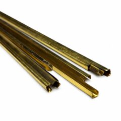 U brass came 3x3mm, lenght 180cm