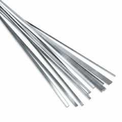 Galvanised Stained Glass Reinforcement Strip 3.6×1mm, 2 m