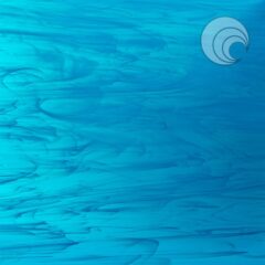SPECTRUM 833-92S-F Blue topaz/white Wispy Smooth Fusible