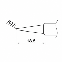 HAKKO soldering tip T19-B