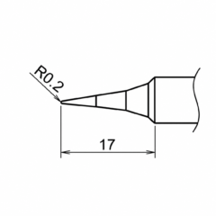 HAKKO soldering tip T19-I
