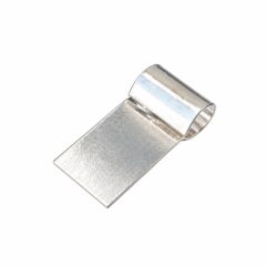 Silver Wide Pendant Bail 15x8 mm